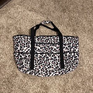 Leopard Print Tote Bag